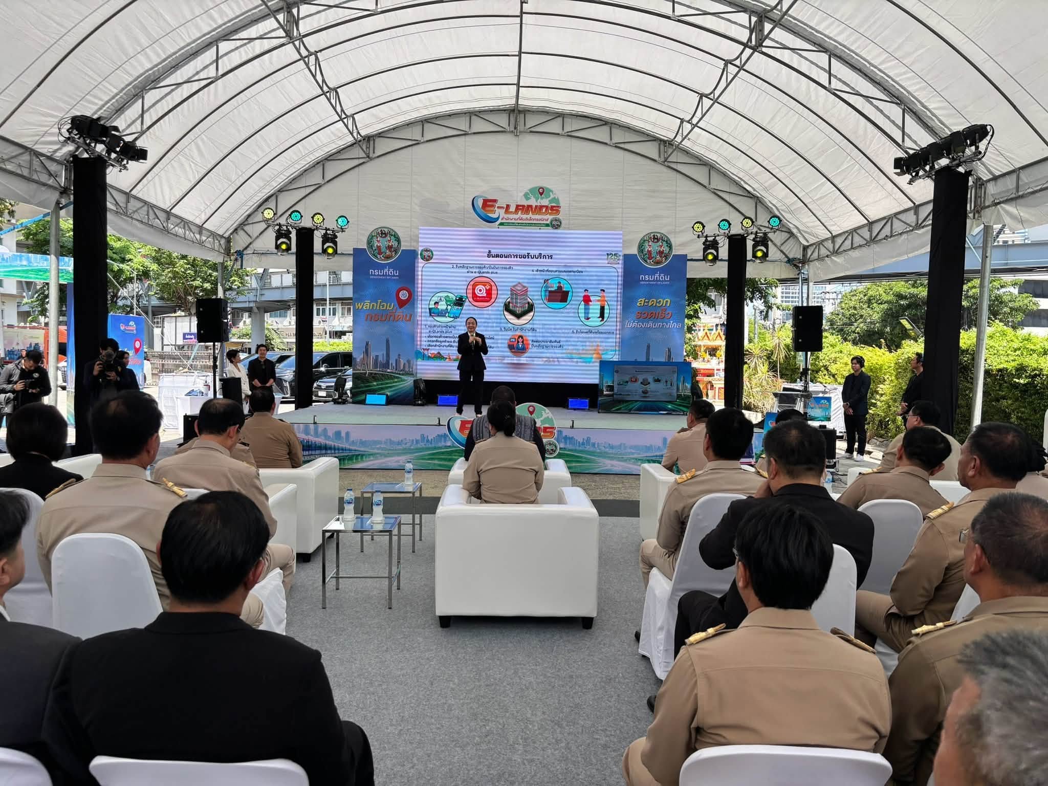 title - ผู้ตรวจราชการ ส.ป.ก. เข้าร่วมพิธีเปิดสำนักงานที่ดินอิเล็กทรอนิกส์ต่างสำนักงานแบบออนไลน์และสำนักงานที่ดินอิเล็กทรอนิกส์ทั้งระบบ
